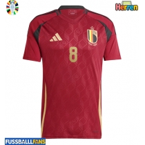 Belgien Youri Tielemans #8 Heimtrikot EM 2024 Kurzarm
